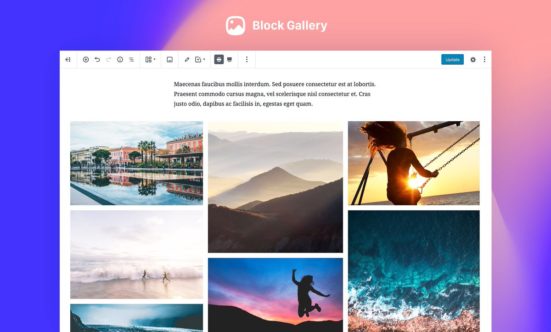 Block Gallery, plugin para WordPress – sitesmais